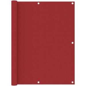 Longziming - Balkon-Sichtschutz Rot 120x300 cm Oxford-Gewebe