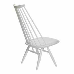 Mademoiselle Lounge Chair Sessel, Farbe weiss lackiert