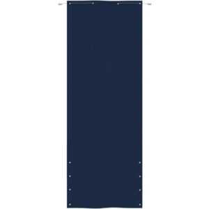 Maison Exclusive - Balkon-Sichtschutz Blau 80x240 cm Oxford-Gewebe - Blau