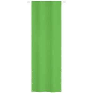 Maison Exclusive - Balkon-Sichtschutz Hellgrün 80x240 cm Oxford-Gewebe - Grün