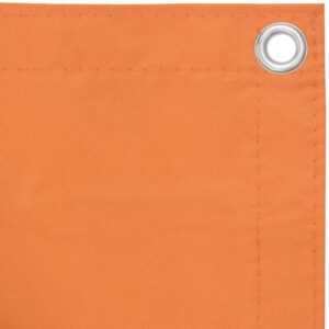 Maison Exclusive - Balkon-Sichtschutz Orange 90x400 cm Oxford-Gewebe - Orange