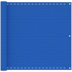 Maisonchic - Balkon-Sichtschutz,Balkonverkleidung,Windschutz Blau 90x600 cm hdpe FUCIA57370