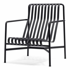 Palissade Lounge Chair High Sessel, Farbe anthrazit