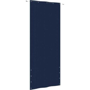 Prolenta Premium - Balkon-Sichtschutz Blau 100x240 cm Oxford-Gewebe - Blau