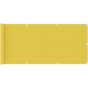 Prolenta Premium - Balkon-Sichtschutz Gelb 75x300 cm hdpe - Gelb
