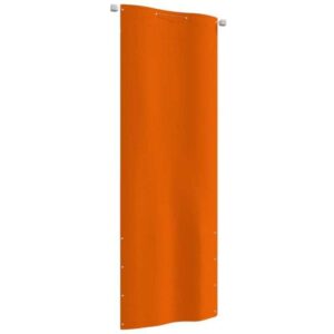Prolenta Premium - Balkon-Sichtschutz Orange 80x240 cm - Orange