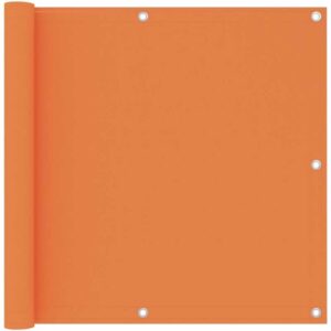 Prolenta Premium - Balkon-Sichtschutz Orange 90x500 cm - Orange