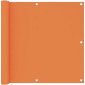 Prolenta Premium - Balkon-Sichtschutz Orange 90x600 cm - Orange