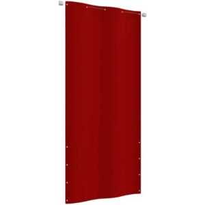 Prolenta Premium - Balkon-Sichtschutz Rot 100x240 cm Oxford-Gewebe - Rot