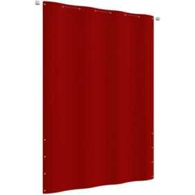 Prolenta Premium - Balkon-Sichtschutz Rot 160x240 cm Oxford-Gewebe - Rot