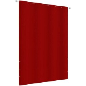 Prolenta Premium - Balkon-Sichtschutz Rot 160x240 cm Oxford-Gewebe - Rot