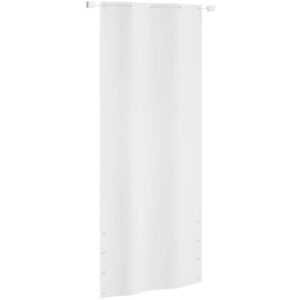 Prolenta Premium - Balkon-Sichtschutz Weiß 100x240 cm Oxford-Gewebe - Weiß