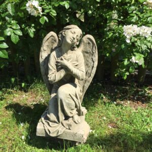Romantischer Engel Antike Dekoration Grab alte Friedhofsengel - Grab Schmuck