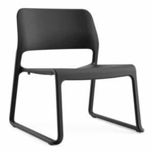 Spark Series Lounge Sessel, Farbe recycling schwarz