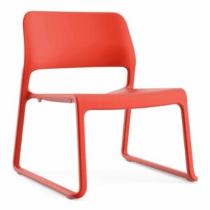 Spark Series Lounge Sessel, Farbe rot