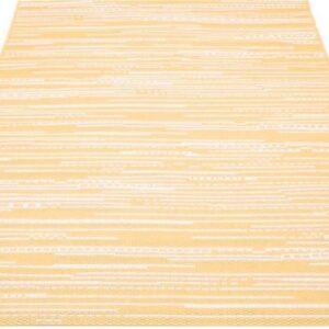 Teppich Sun 600, Carpet City, rechteckig, Höhe: 5 mm, In/- Outdoor geeignet, Streifen-Optik, Wohnzimmer, Balkon, Terrasse