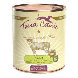 Terra Canis Classic | Kalb mit Hirse, Gurke, gelber Melone und Bärlauch 800g