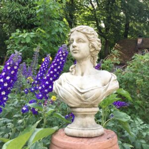 Traumhafte Garten Figuren - Diana - Stein Büsten Frauen Skulptur Park Dekoration