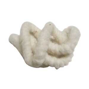 Wollkordel aus Schafwolle 'naturweiß' 3 m