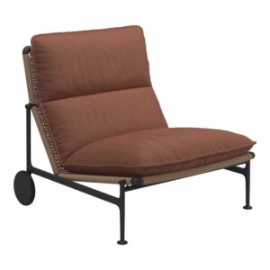 Zenith Lounge Chair Sessel, Stoffbezug latte 203