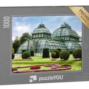 puzzleYOU Puzzle Das Palmenhaus, Gewächshaus Schloss Schönbrunn, 1000 Puzzleteile, puzzleYOU-Kollektionen Schloss Schönbrunn